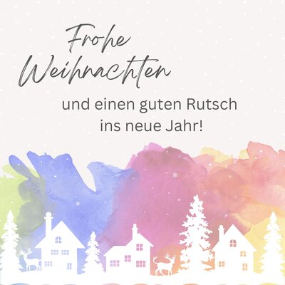 Frohe Weihnachten