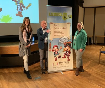 Gruppenfoto Abschlussveranstaltung Leseclub