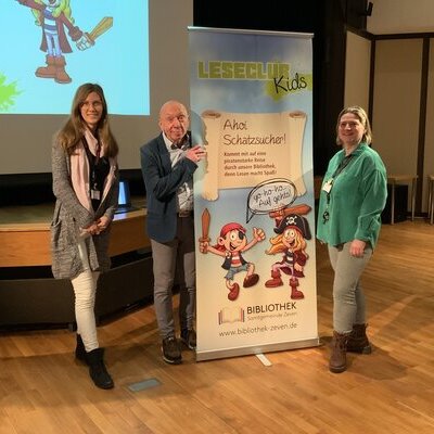 Gruppenfoto Abschlussveranstaltung Leseclub
