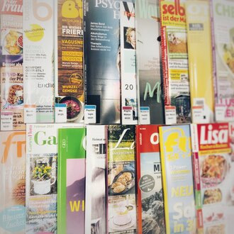 Testbild Zeitschriften